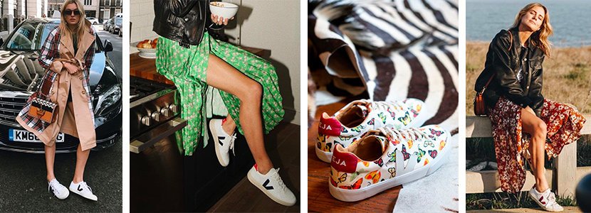 comment porter des baskets VEJA