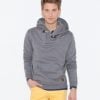 Sweat Mode - Coloris Gris avec capuche - MANGO Sweat Hamburger Sweat Mode - Coloris Gris avec capuche - MANGO - - P 009368843FM