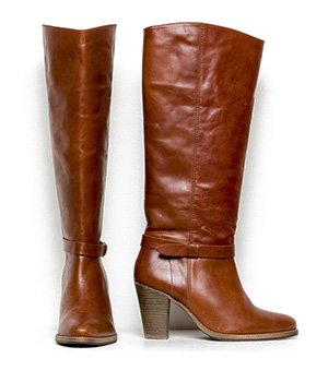 - Bottes Femme PIMLICO en Cuir - Couleur Marron Cognac