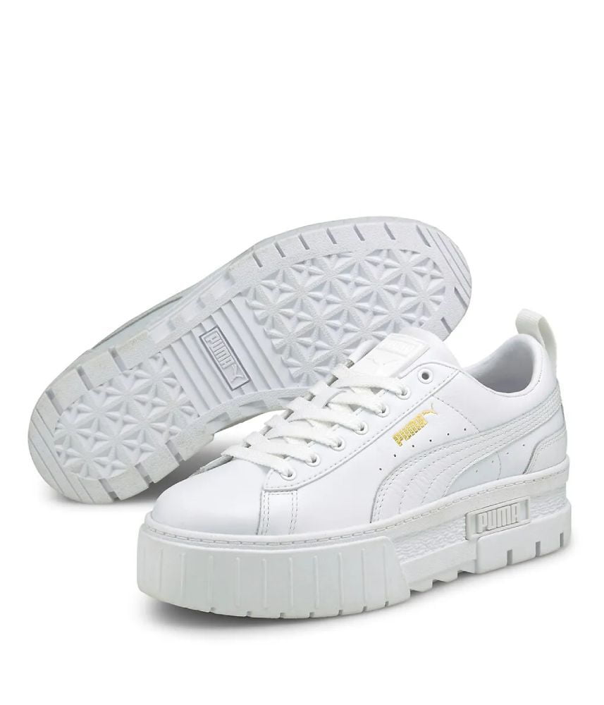 Baskets cuir Mayze Classic - blanches puma - Baskets en cuir blanc - Mayze Classic - PUMA
