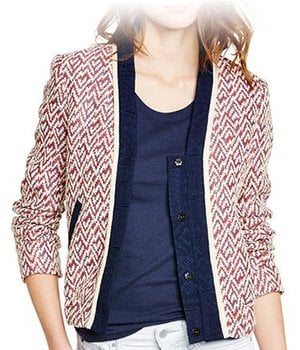 - Blouson chic pour Femme - Motif à Chevrons - Les Petites