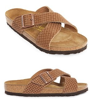- Sandales Cuir et Nubuck Homme - BIRKENSTOCK