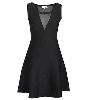 - Robe noire coupe ajustée - SUNCOO