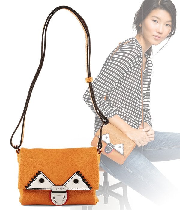 - Petit Sac Femme à bandoulière - Simili Cuir - ESPRIT - Look Animal Fun