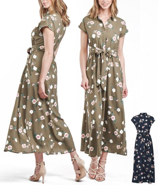 R.Vivimos Femme d'été Sexy Halter Robe Dos sans Manches Boho Plage Maxi Robe Une Ligne Longue Volants Robe(S,AquaBlue