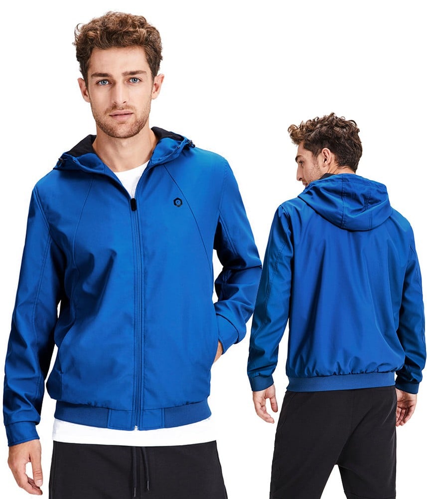 - Veste légère à capuche pour Homme - Bleu - JACK JONES