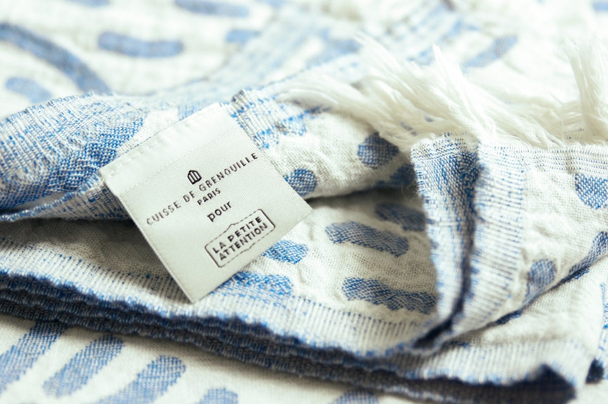 Test de la Box "La Petite Attention" - Fouta Bleue