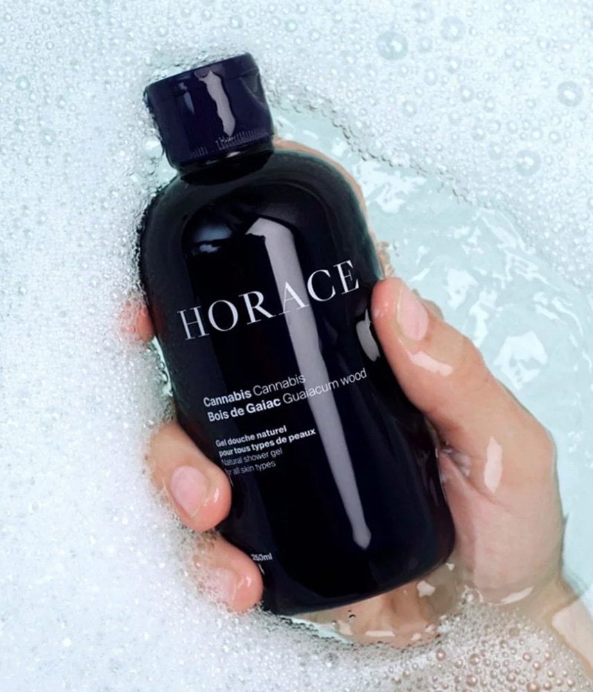 - Gel Douche parfum Cannabis / Bois de Gaïac - Homme - HORACE