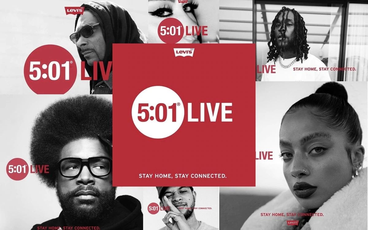 5:01 Live, les concerts de LEVI’S spécial confinement