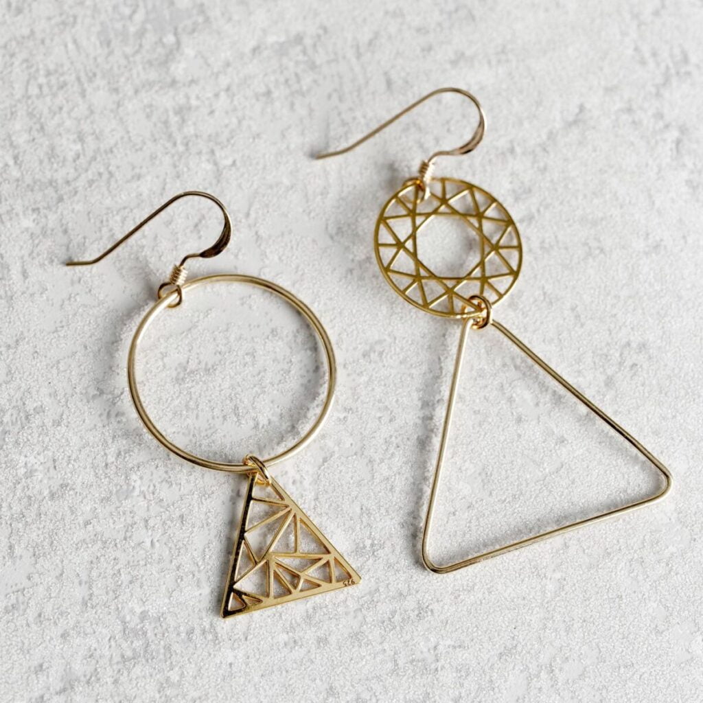 Boucles d'oreilles originales