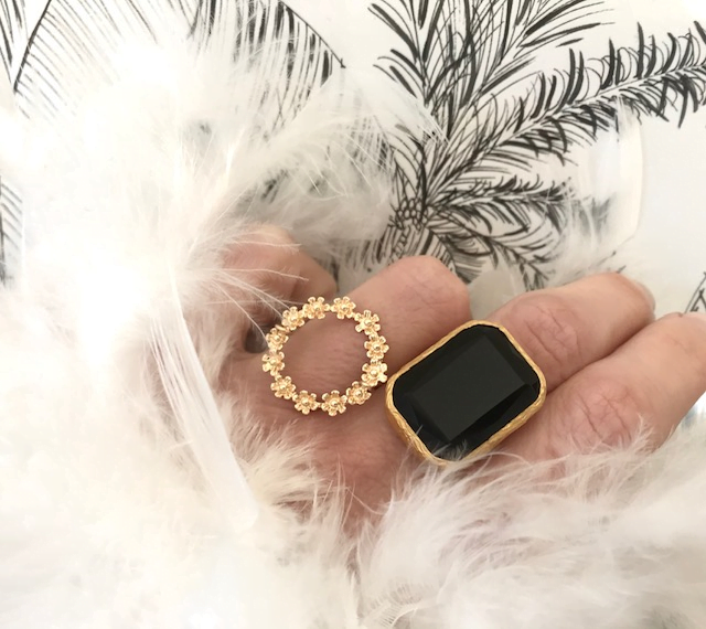 Bague format XXL pour femme