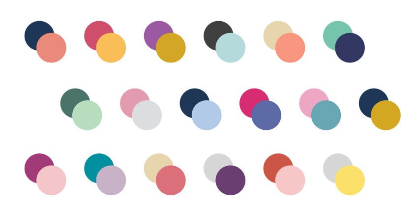 Les couleurs complémentaires tendances en 2021