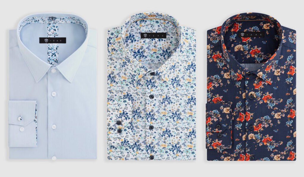 Les chemises de la collection été de la marque IZAC