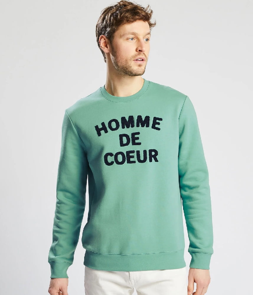 Sweat Homme de cœur à col rond – JULES