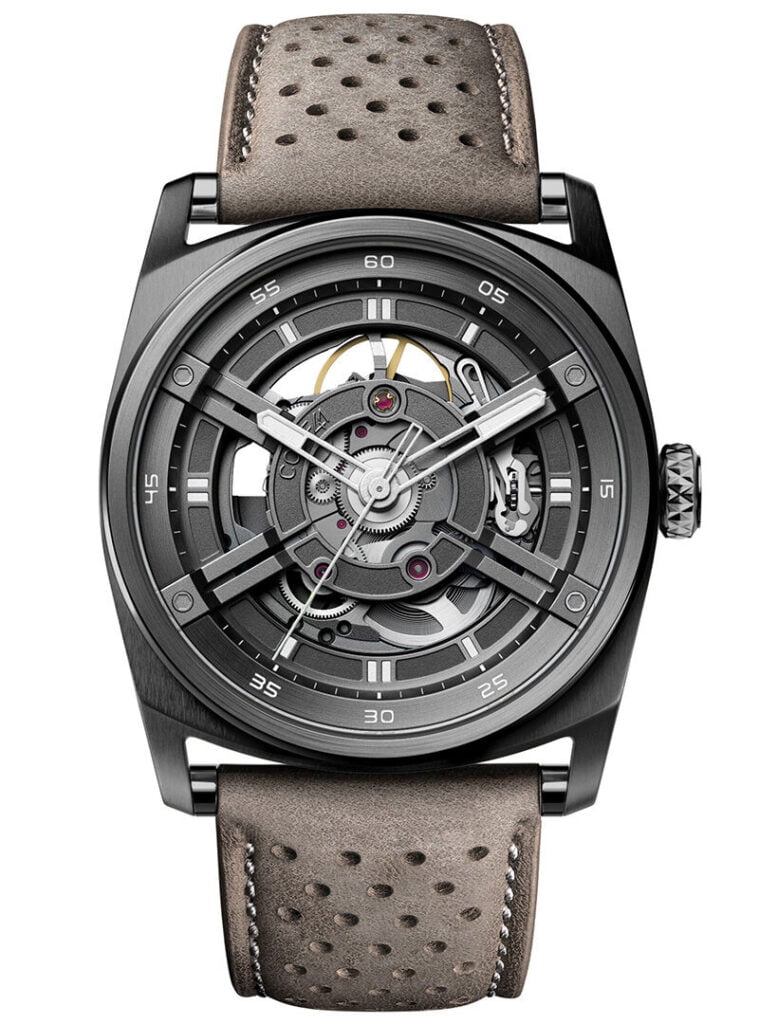 Montre Anomaly-T4 CODE41 - cuir marron