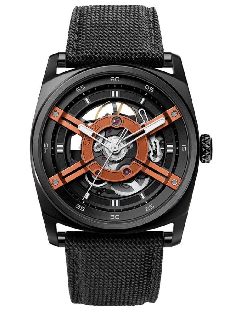 Montre Anomaly-T4 CODE41 - noir orange