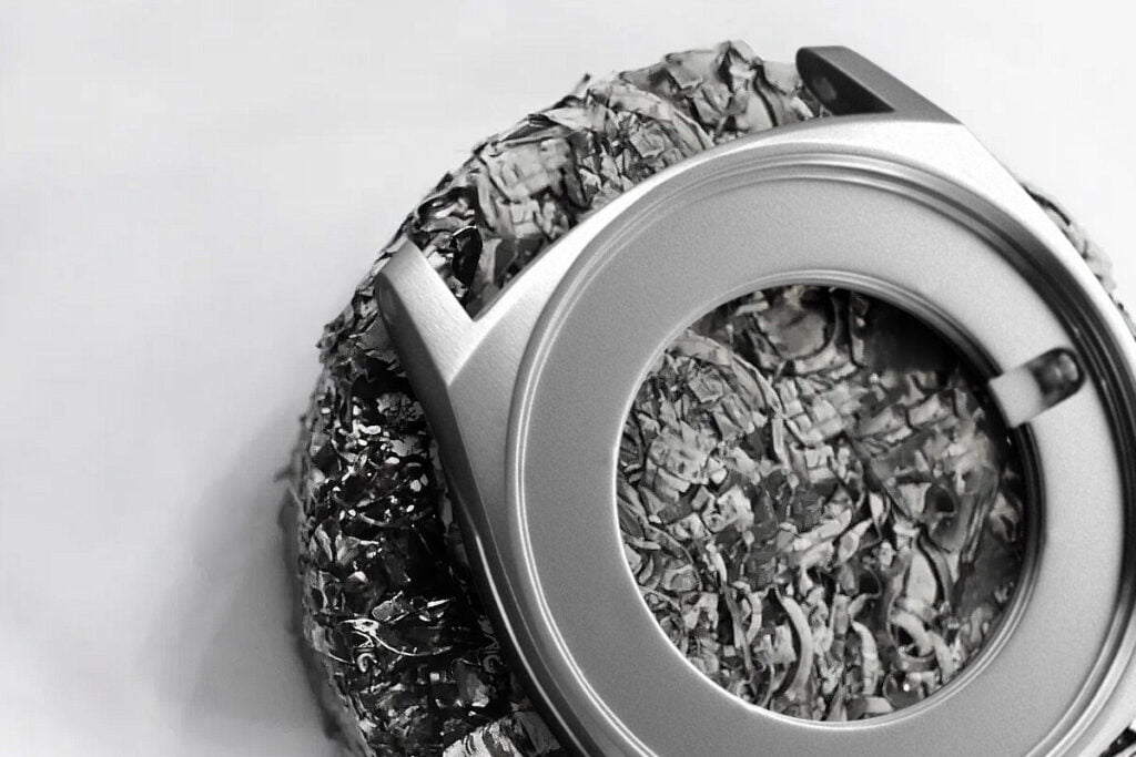 Montre avec acier recyclé CODE41