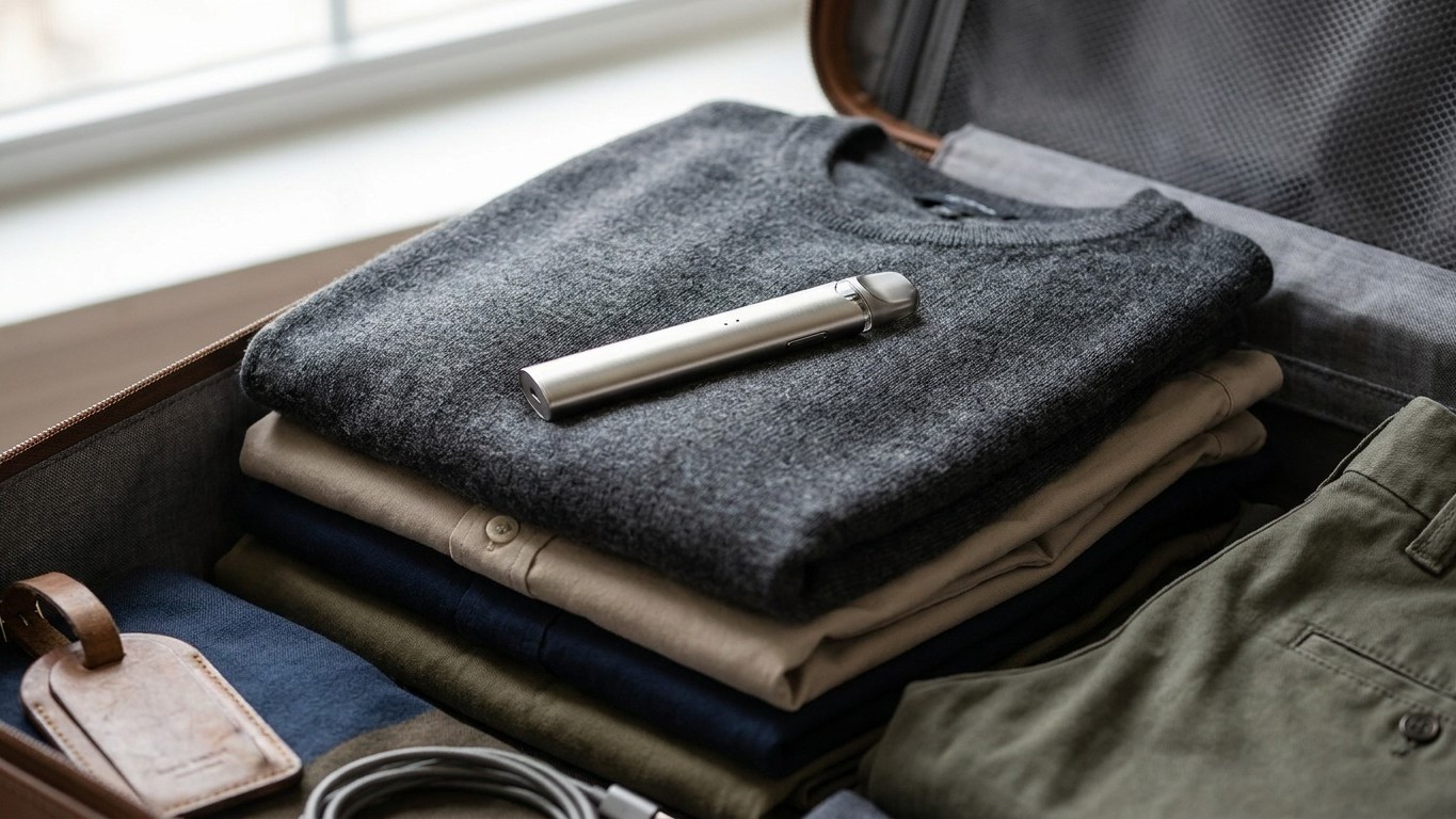 J'ai glissé ma cigarette électronique au fond de ma valise enregistrée : porte déjà fermée, l'équipage m'a appris que mon ...