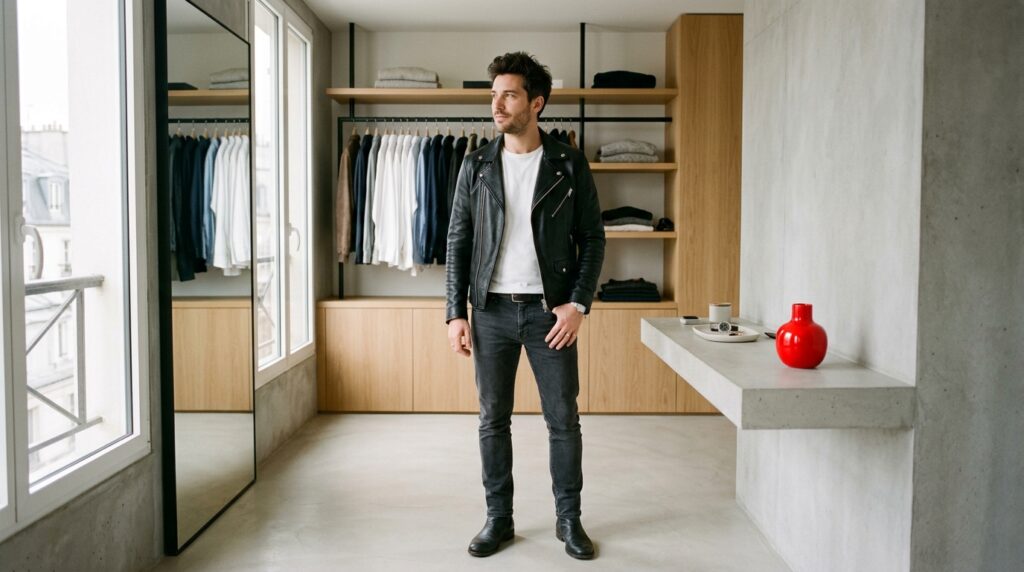 Vous avez rangé vos jeans slim au fond du placard : préparez-vous à les ressortir, ils sont de nouveau à la mode ! - - pourquoi lallure rock seduit a nouveau la mode masculine en 2026 et comment ladopter sans tomber dans le costume de scene featured 1785329939