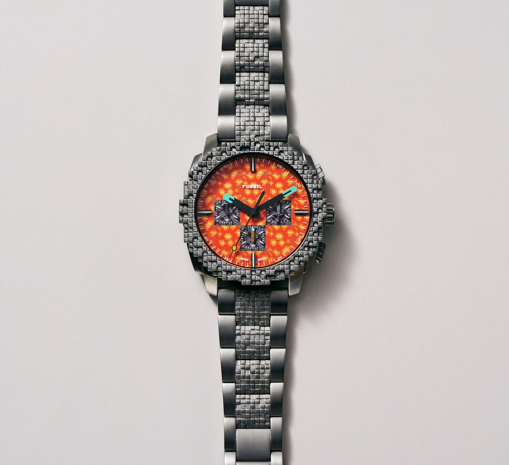 Fossil replonge dans l’univers de Minecraft avec une collection de montres très remarquée - - FSL43457 FA26 AD 35