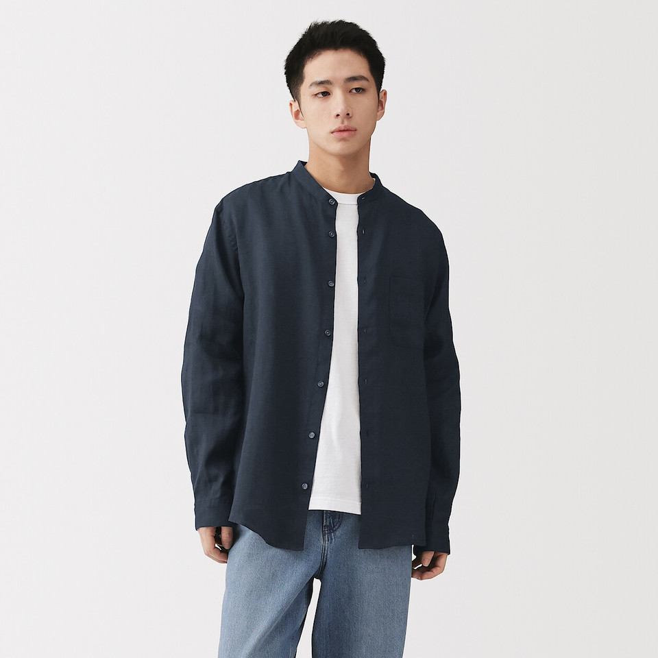 Chemise en lin pour homme : pourquoi sa polyvalence reste sous-estimée à l’approche de l’automne 2026 - - chemise lin muji
