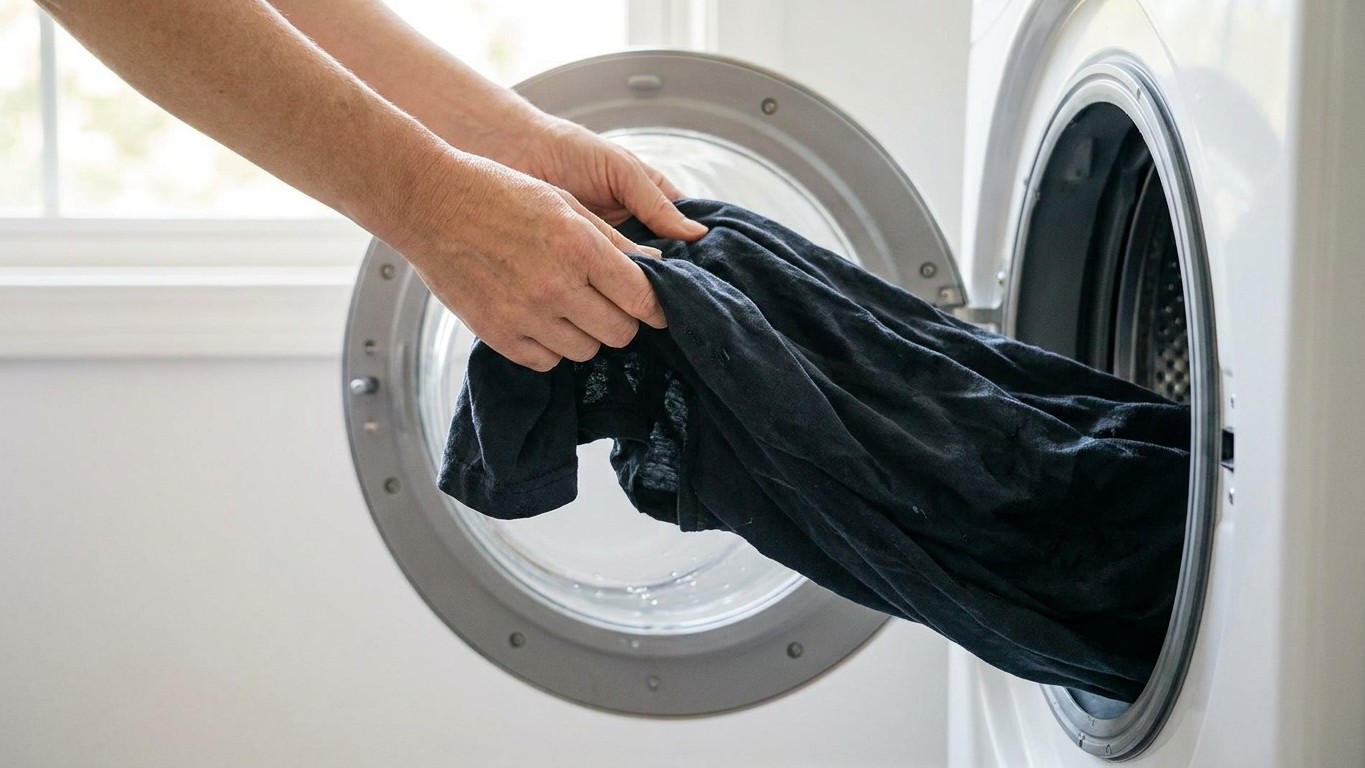 Fini les tee-shirts propres qui sentent dès les premières gouttes de sueur : depuis qu'il vide son tambour à ce moment pré...