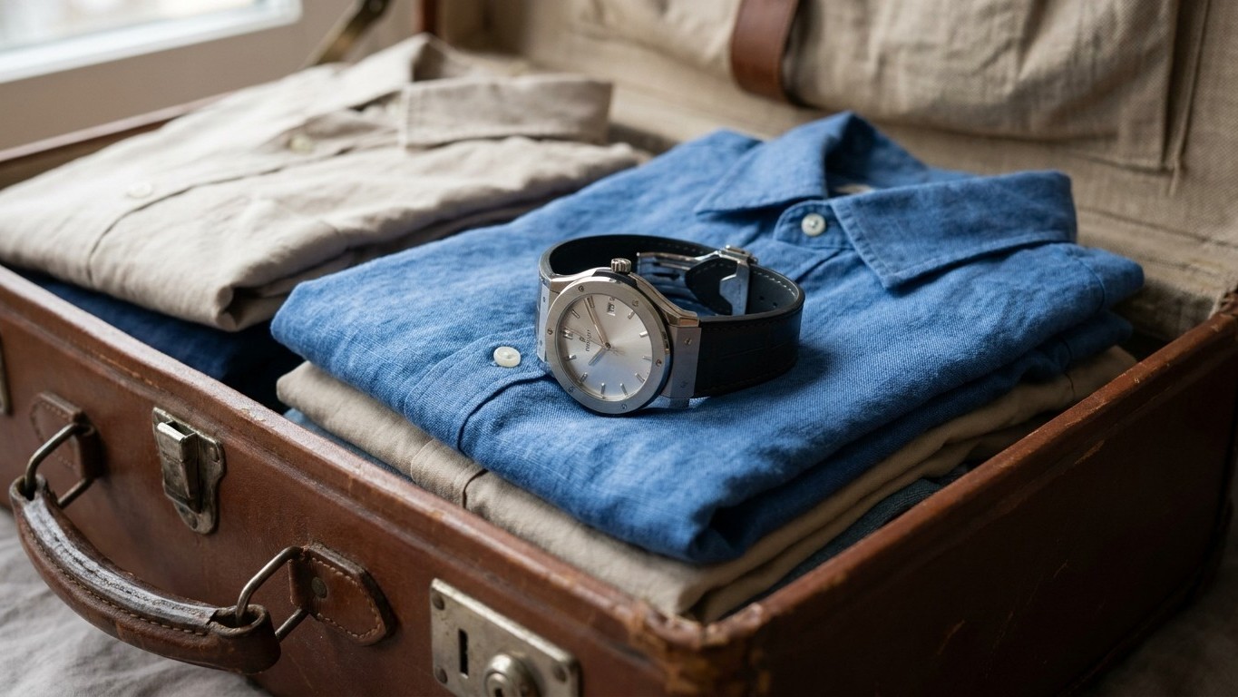 J'ai bouclé ma valise avec ma montre à l'intérieur juste pour ne pas la porter pendant le vol : au guichet des bagages, on...