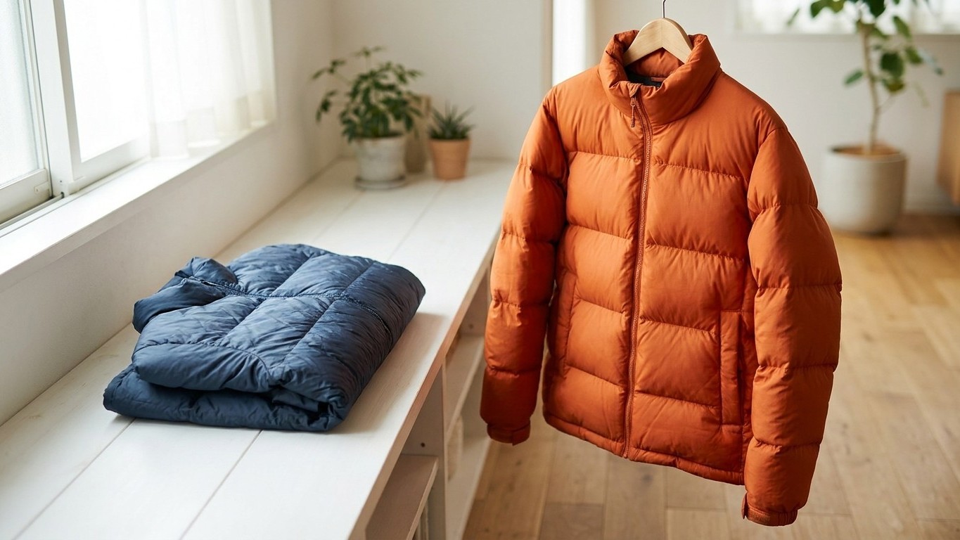 J'ai comprimé mes doudounes sous vide juste pour libérer une étagère : au premier vrai froid, j'ai compris ce que la houss...