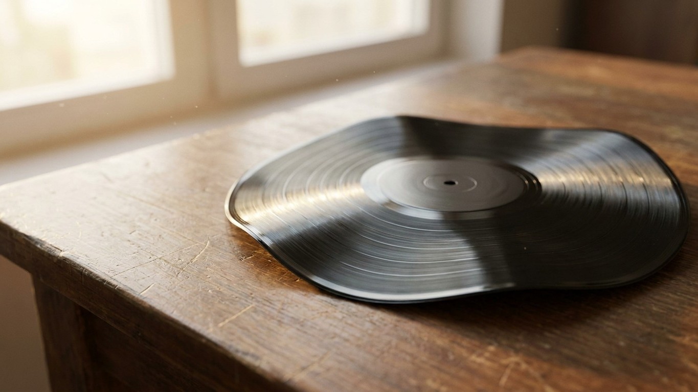 J'ai empilé mes vinyles à plat sous les combles juste pour libérer le salon : au premier disque ressorti en septembre, j'a...