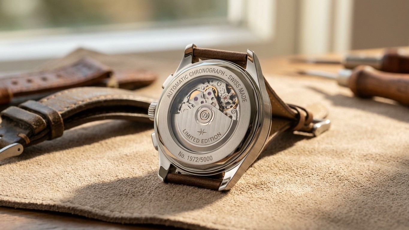 J'ai fait graver le dos de ma montre pour nos 40 ans de mariage : le bijoutier m'a montré ce que ça changeait à la revente