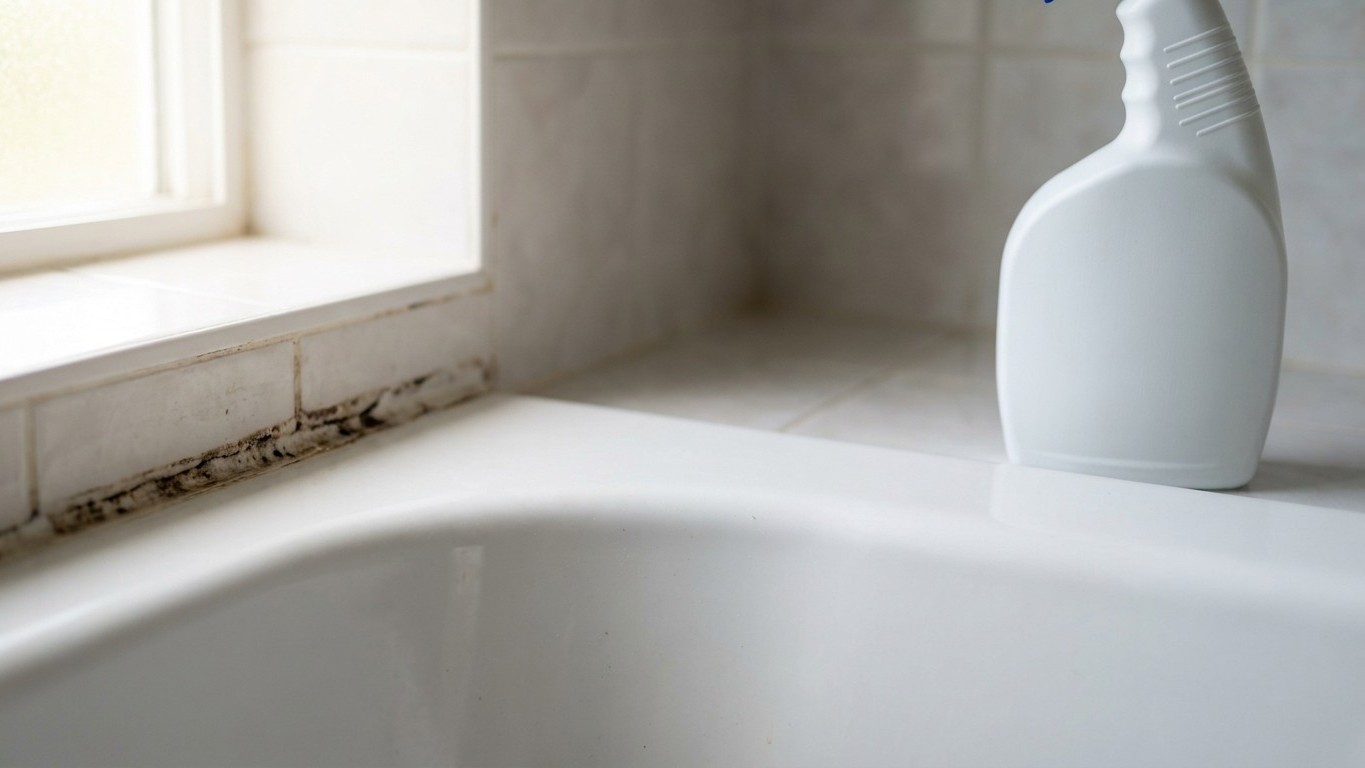 J'ai frotté le joint de ma baignoire à la javel tous les samedis juste pour faire partir les taches noires : au bout d'un ...