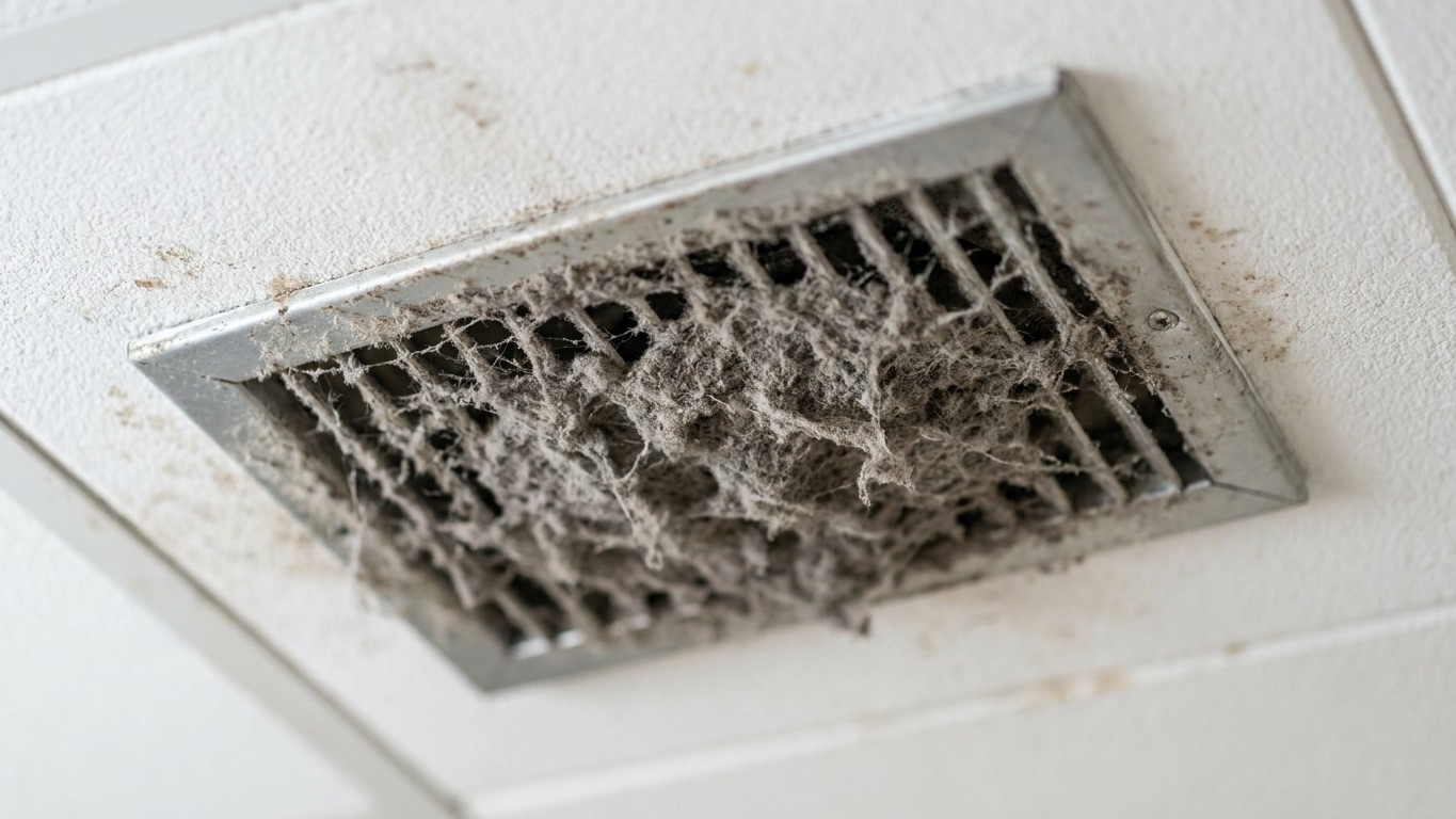 J'ai laissé la grille de VMC de ma salle de bain intacte pendant six ans depuis l'emménagement : le jour où je l'ai déviss...
