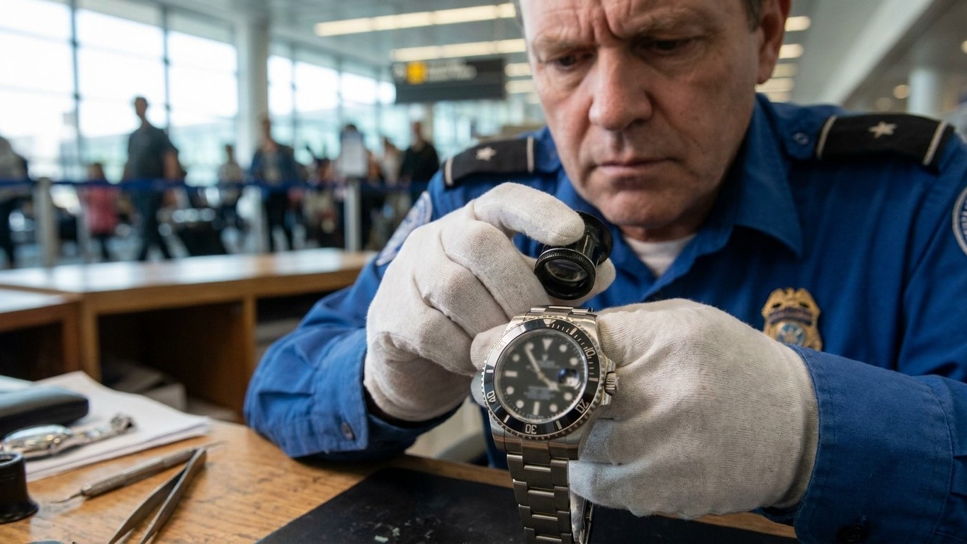 J'ai rapporté une fausse Rolex payée 30 € sur un marché turc dans mon sac cabine : à l'aéroport, le douanier m'a montré le...