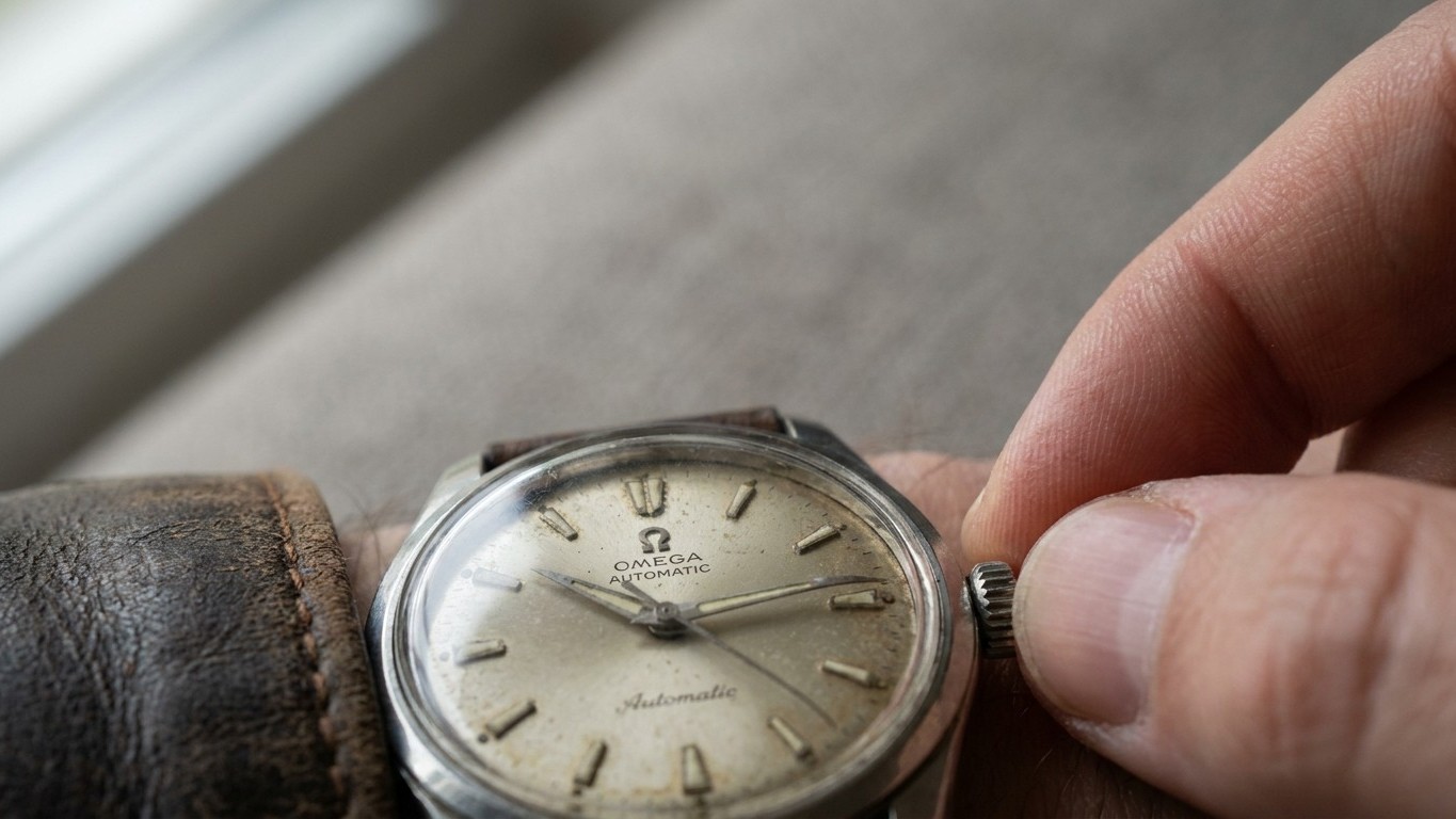 « J'ai tiré la couronne pour caler ma montre sur le top horaire de midi » : personne ne m'avait dit que la trotteuse ne s'...