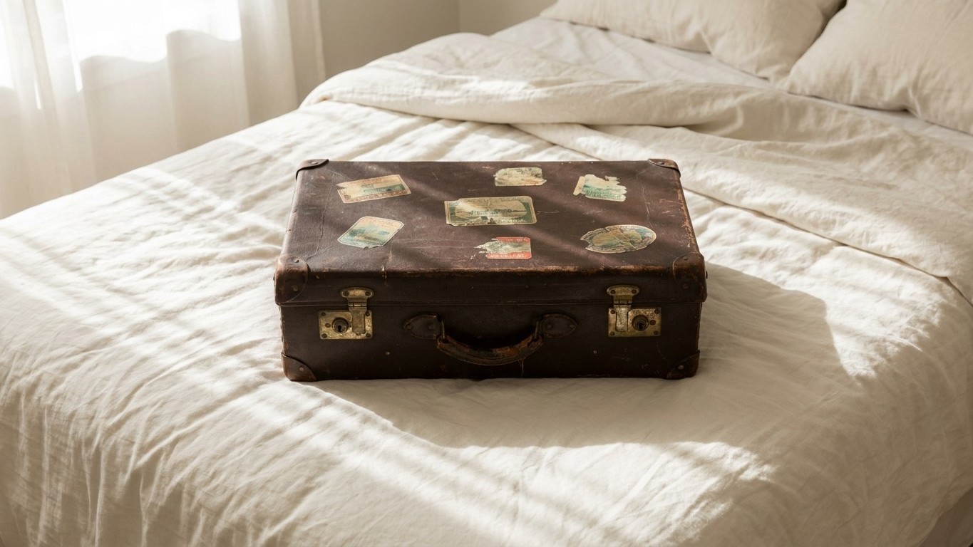J'ai vidé ma valise sur le lit en rentrant de vacances juste pour trier le linge sale : trois semaines plus tard, j'ai com...