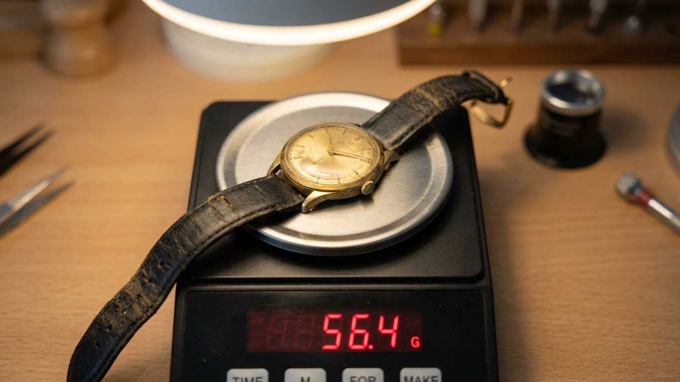 J'ai voulu vendre la montre en or de mon père 1 400 € : le comptoir l'a posée sur la balance et personne ne m'avait préven...