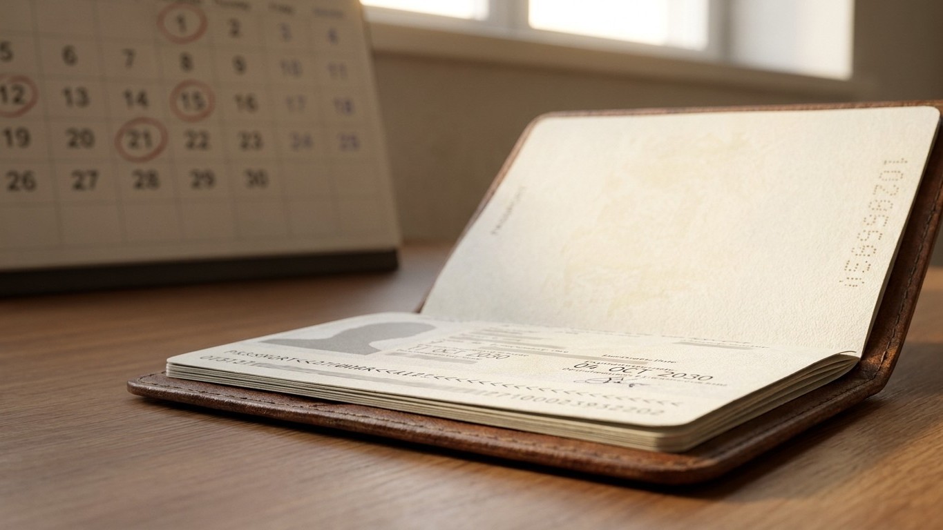 Ouvrez votre passeport et comptez les jours qui restent après votre date de retour : c'est le contrôle que le personnel fa...
