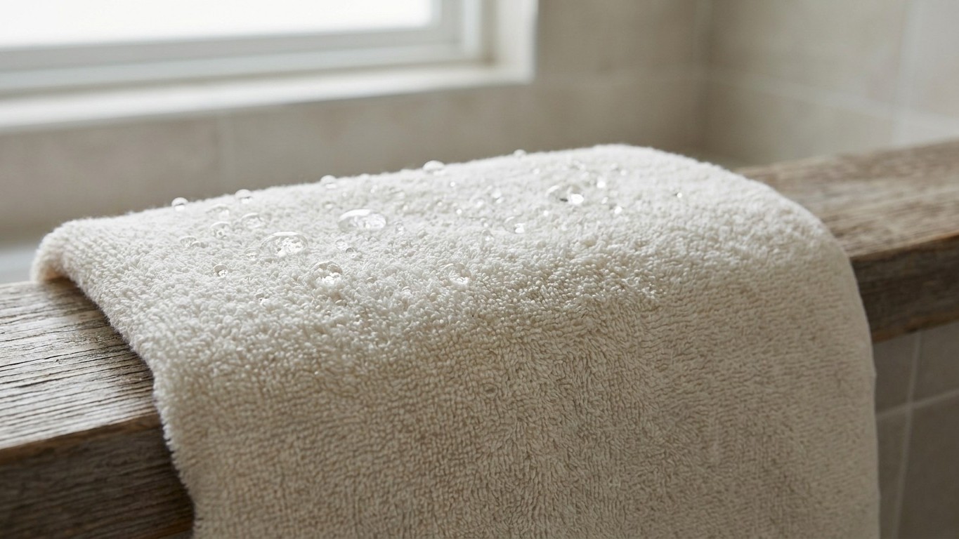 Si vos serviettes de bain glissent sur la peau sans rien absorber malgré le lavage à 60 °C, ce n'est pas le coton : c'est ...