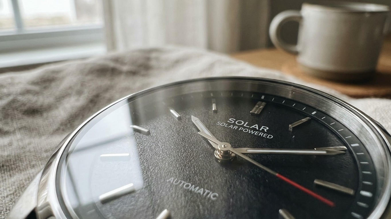 Sortez votre montre solaire du tiroir et fixez la trotteuse pendant dix secondes : c'est le test qui révèle ce qu'il reste...