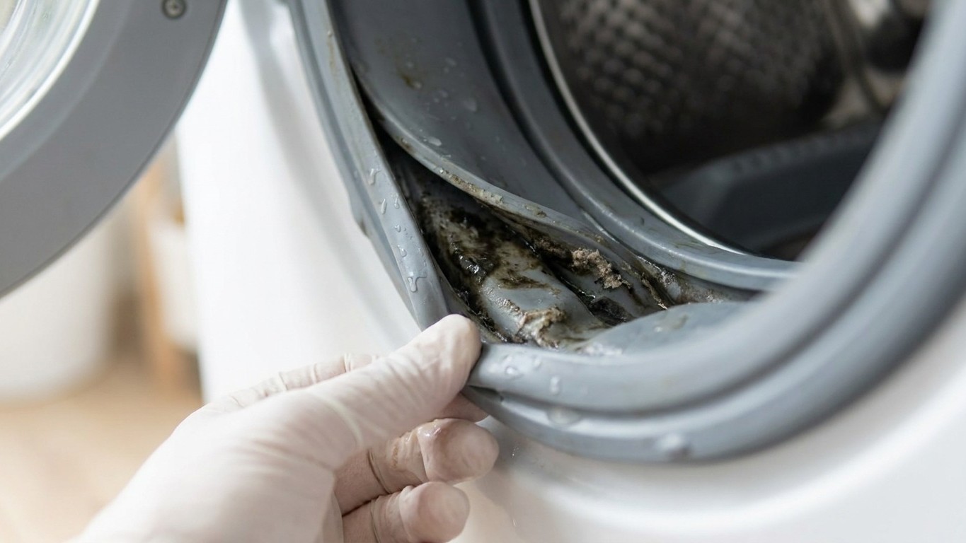Vos t-shirts et vos chaussettes blanches ressortent gris malgré un lavage à 60 °C : ce qui les ternit se trouve dans un en...