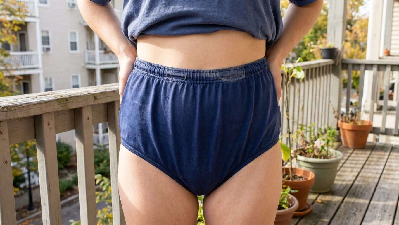 J'ai laissé sécher mon maillot de bain au soleil sur le balcon juste pour le ranger bien sec : en le ressortant en juin, j...