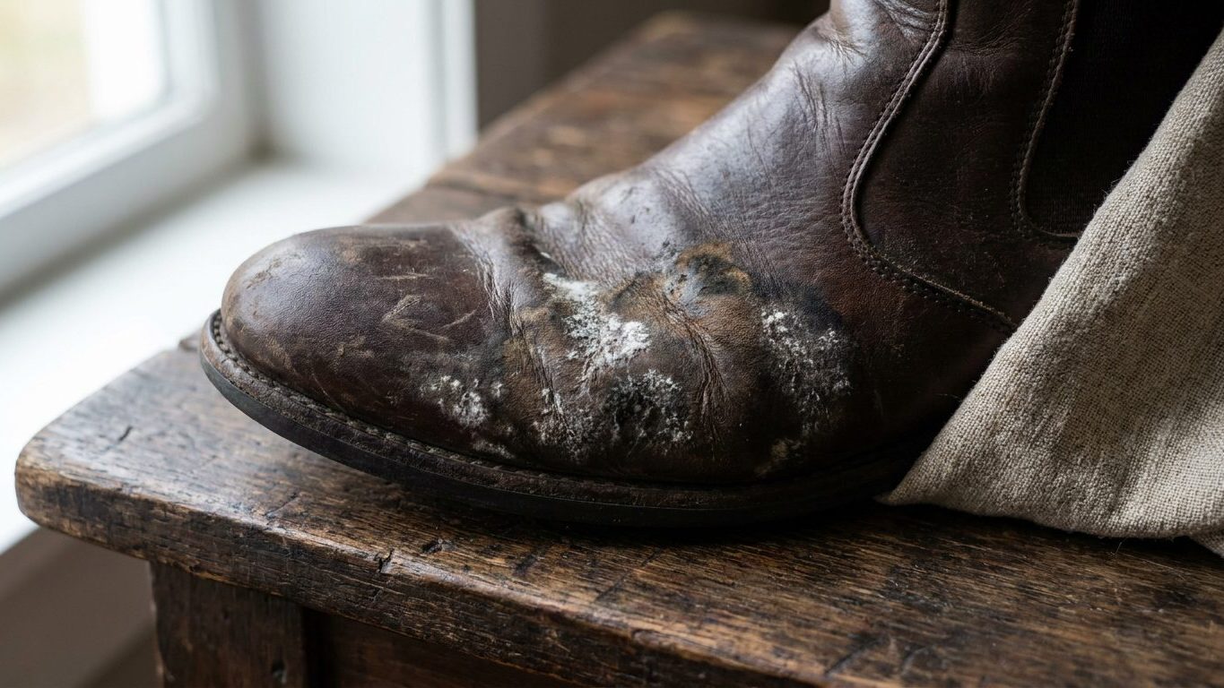 J'ai rangé mes bottines en cuir dans leur boîte le soir même du nettoyage, juste pour gagner de la place : en avril, j'ai ...