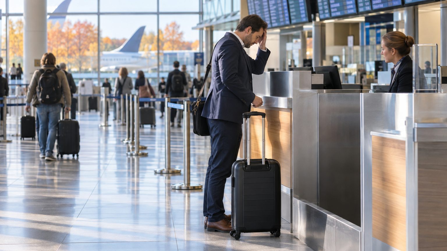 J'ai tendu mon billet pour Tahiti au comptoir d'embarquement à Roissy : sans autorisation de voyage pour les États-Unis, l...