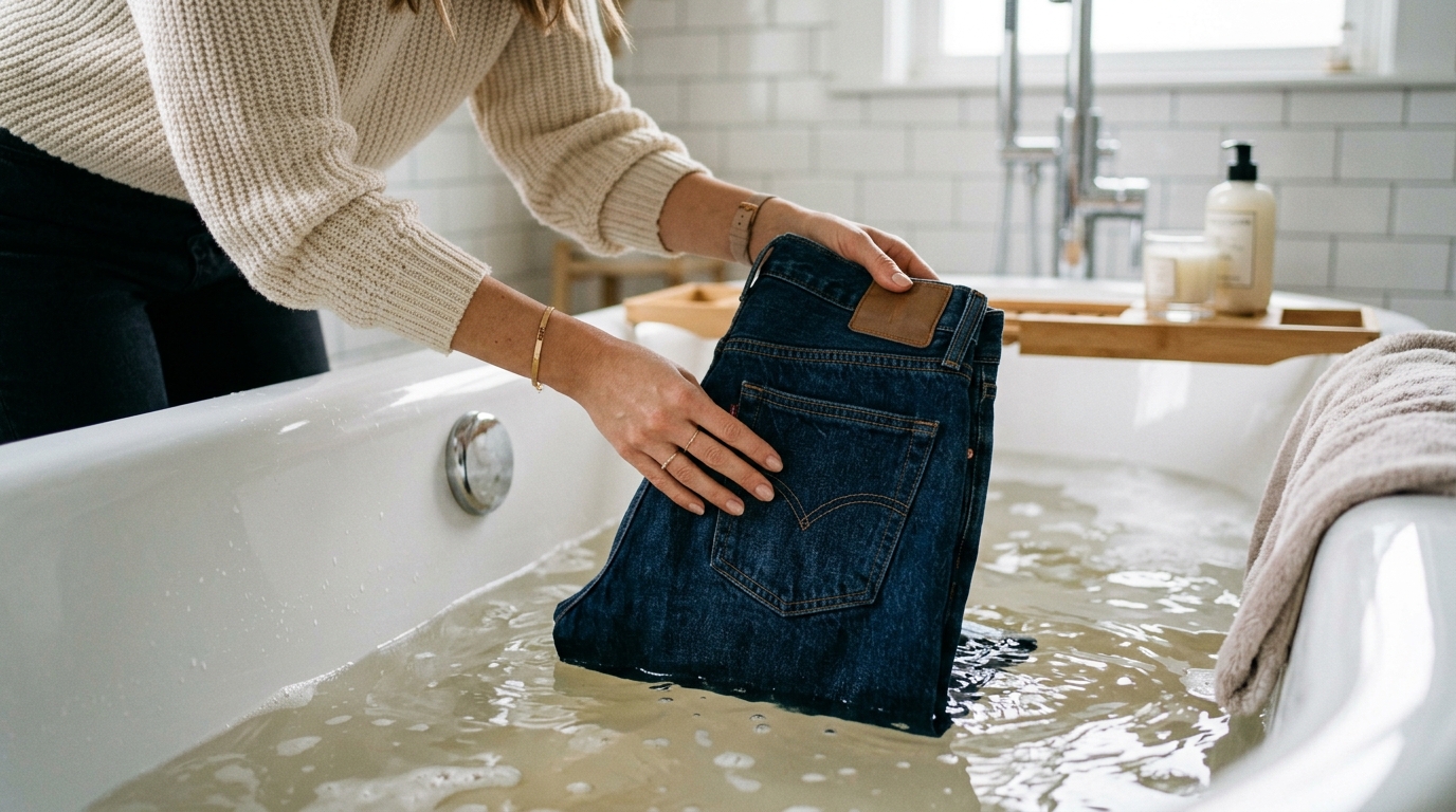 J’ai sorti mon jean deux tailles trop petit : ce que j'ai fait dans la baignoire m’a permis de l’enfiler à nouveau - - jai sorti mon jean deux tailles trop petit ce que jai fait dans la baignoire ma permis de lenfiler a nouveau featured 1788530980