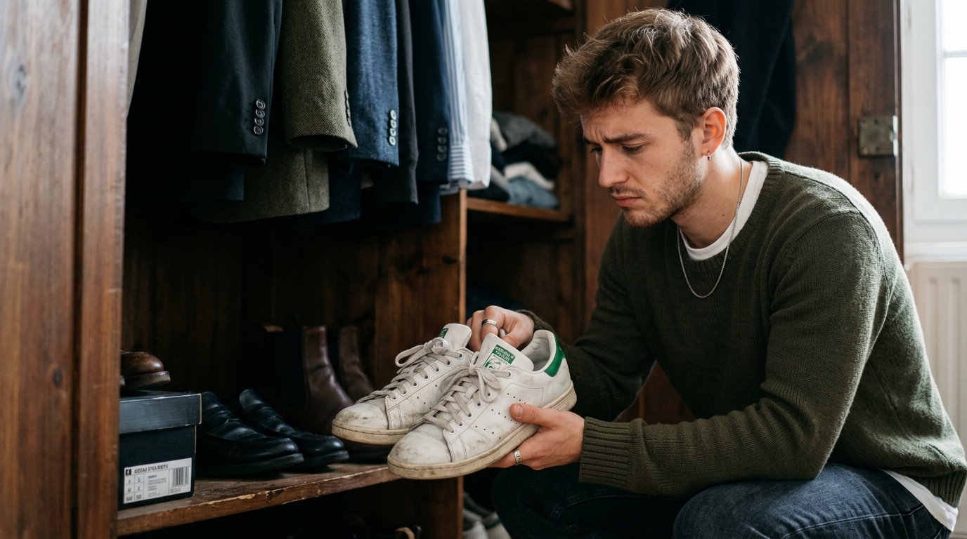 La sneaker blanche façon Stan Smith, ça suffit ! Ces alternatives vont (enfin) réveiller vos tenues cet automne - - la sneaker blanche facon stan smith ca suffit ces alternatives vont enfin reveiller vos tenues cet automne featured 1789110021
