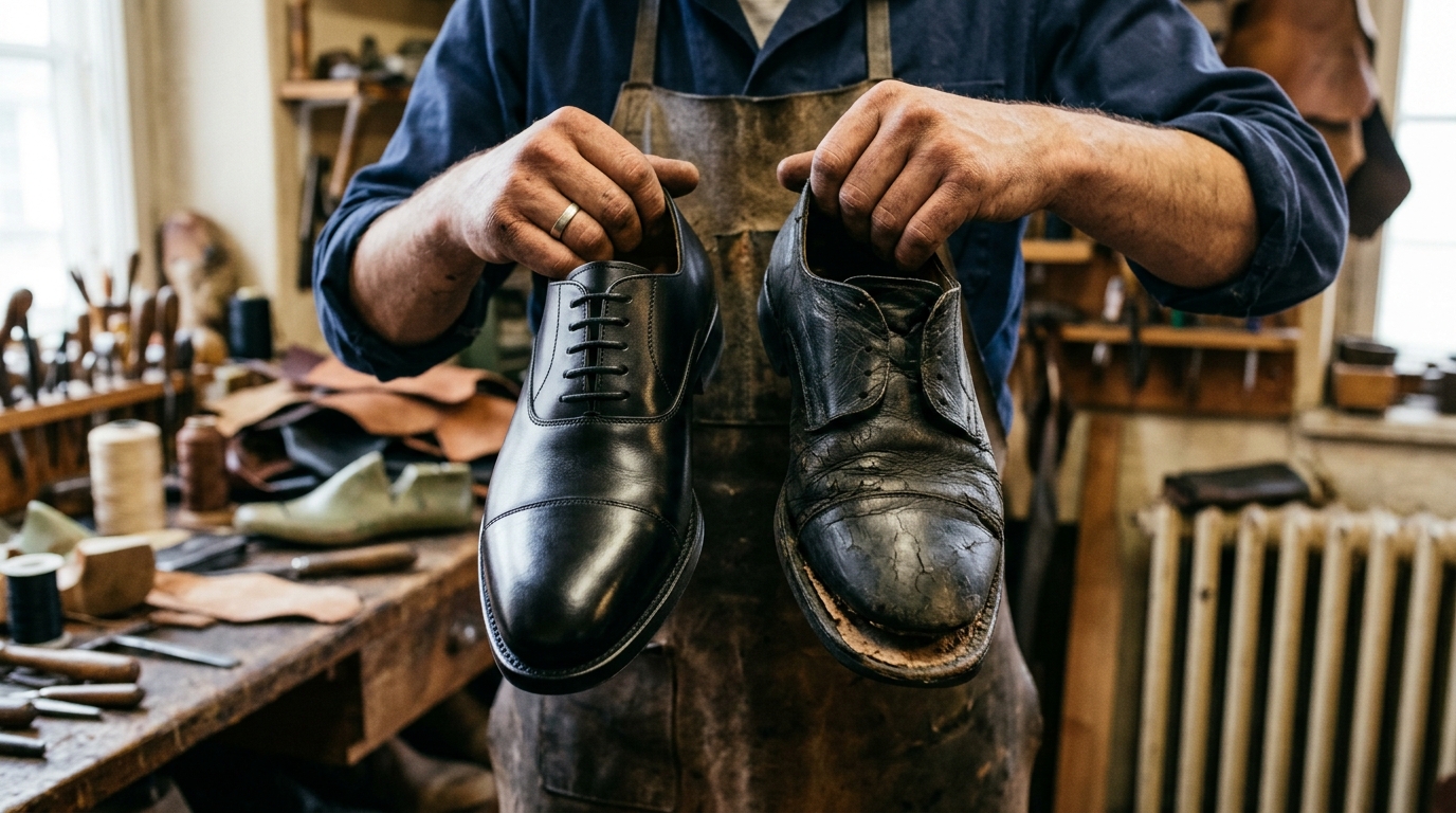 Mon cordonnier refuse toujours de faire sécher une chaussure en cuir sur un radiateur et ce n'est pas pour la couleur - - mon cordonnier refuse toujours de faire secher une chaussure en cuir sur un radiateur et ce nest pas pour la couleur featured 1789452493