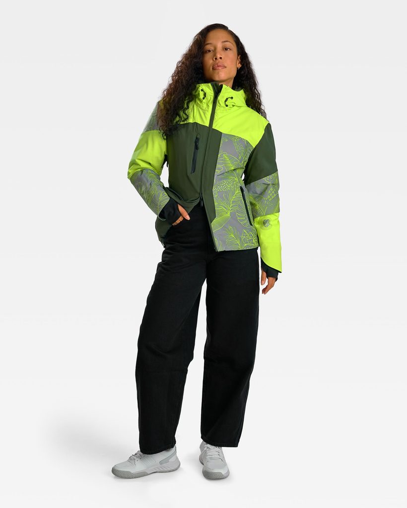 L'élégante innovation de cette marque française va vous faire ranger votre gilet jaune au placard - - repop hiver veste velotaf chaude visible vert fluo motif jungle impermeable urban circus