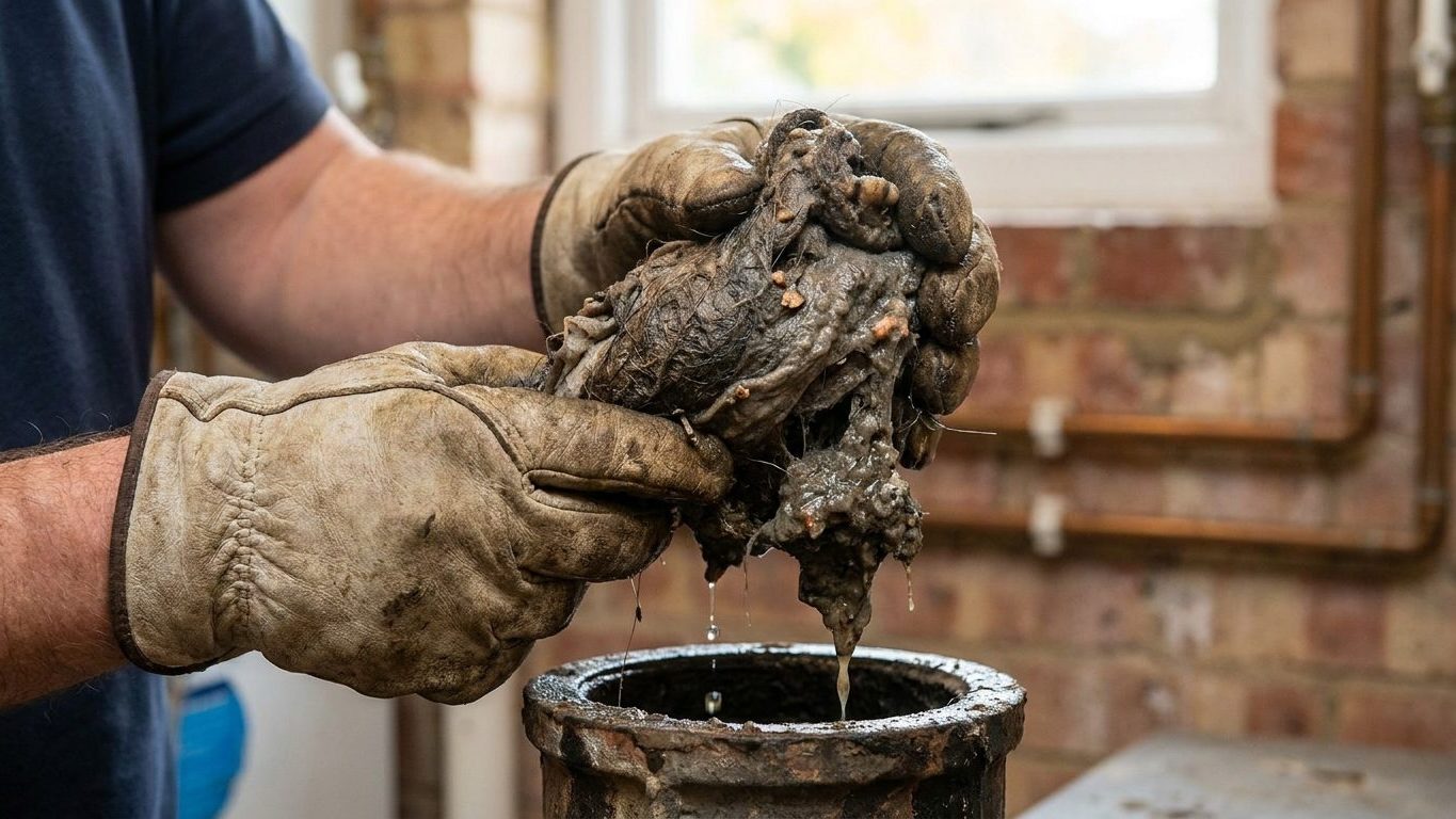 Si votre chasse d'eau s'évacue deux fois plus lentement depuis cet hiver, ce n'est pas le calcaire qui a rétréci le tuyau ...