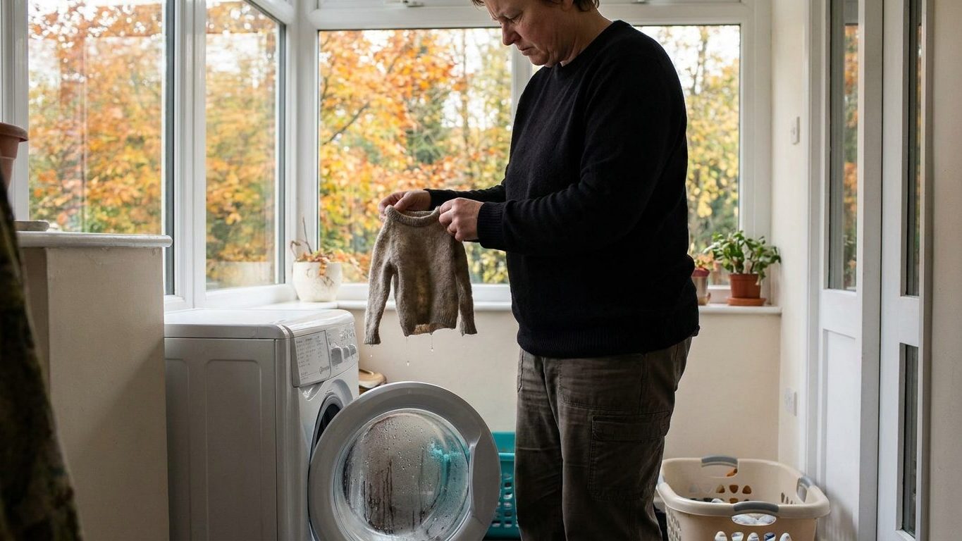 Si votre pull en laine ressort du lavage deux tailles plus petit, ce n'est pas la température de l'eau qui a tout fait : c...