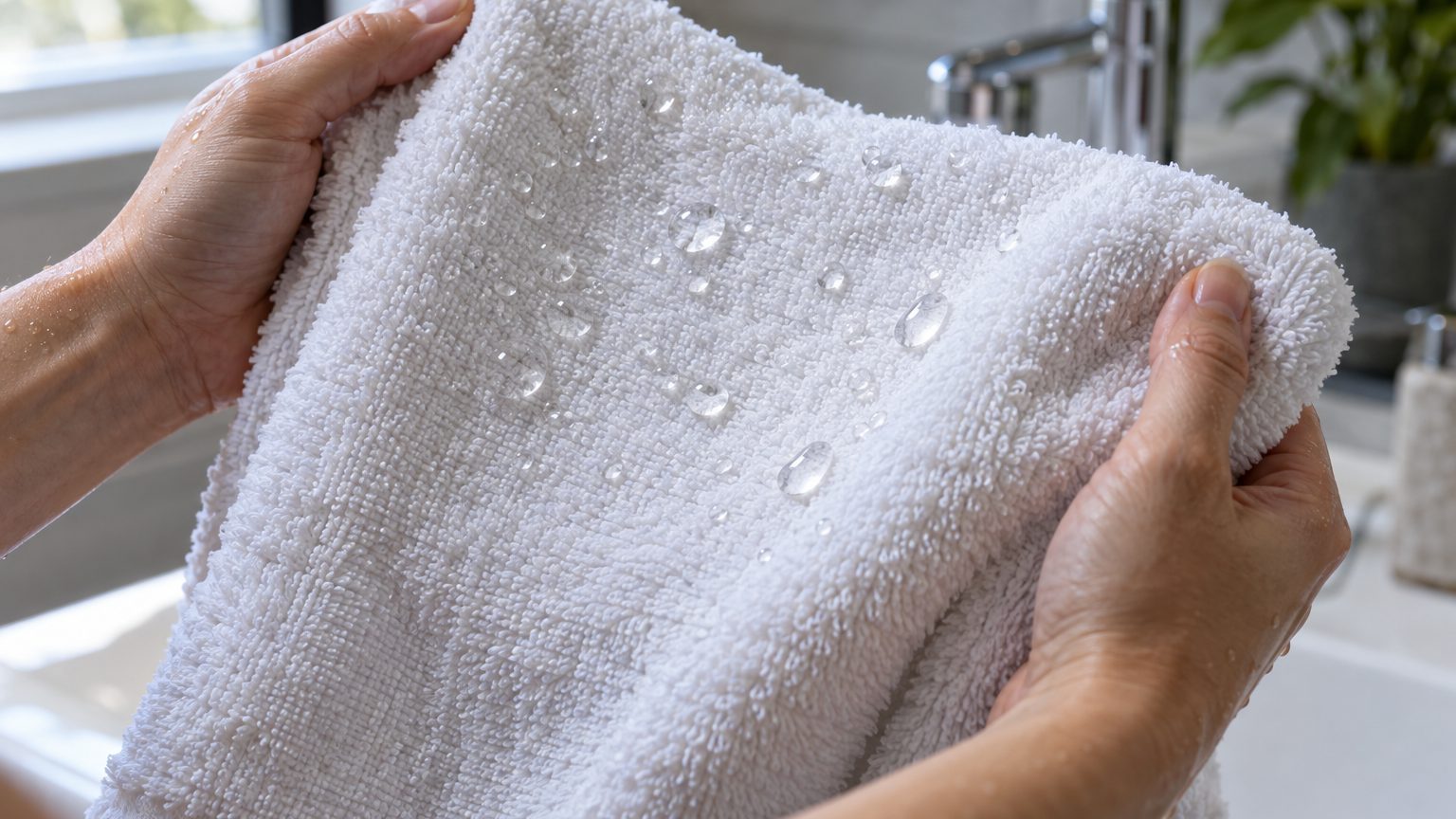 Tout le monde met de l'assouplissant dans la lessive des serviettes de bain : en blanchisserie, c'est le premier produit q...